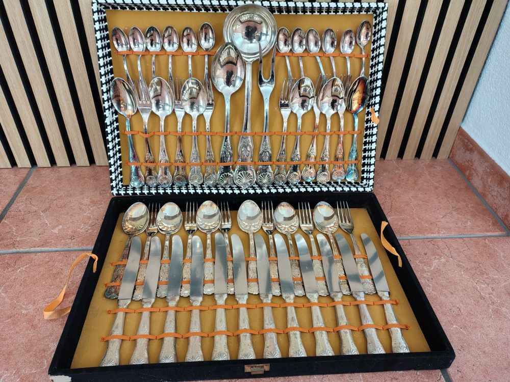 set posate placcate argento arg800 (Difettoso) a Vairano per CHF 179 - con consegna | Acquista