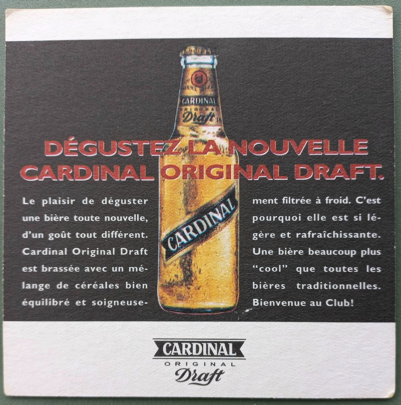 Dessous de verre: Bierdeckel - Cardinal - CH – D'occasion à Niederuzwil par lubimaja