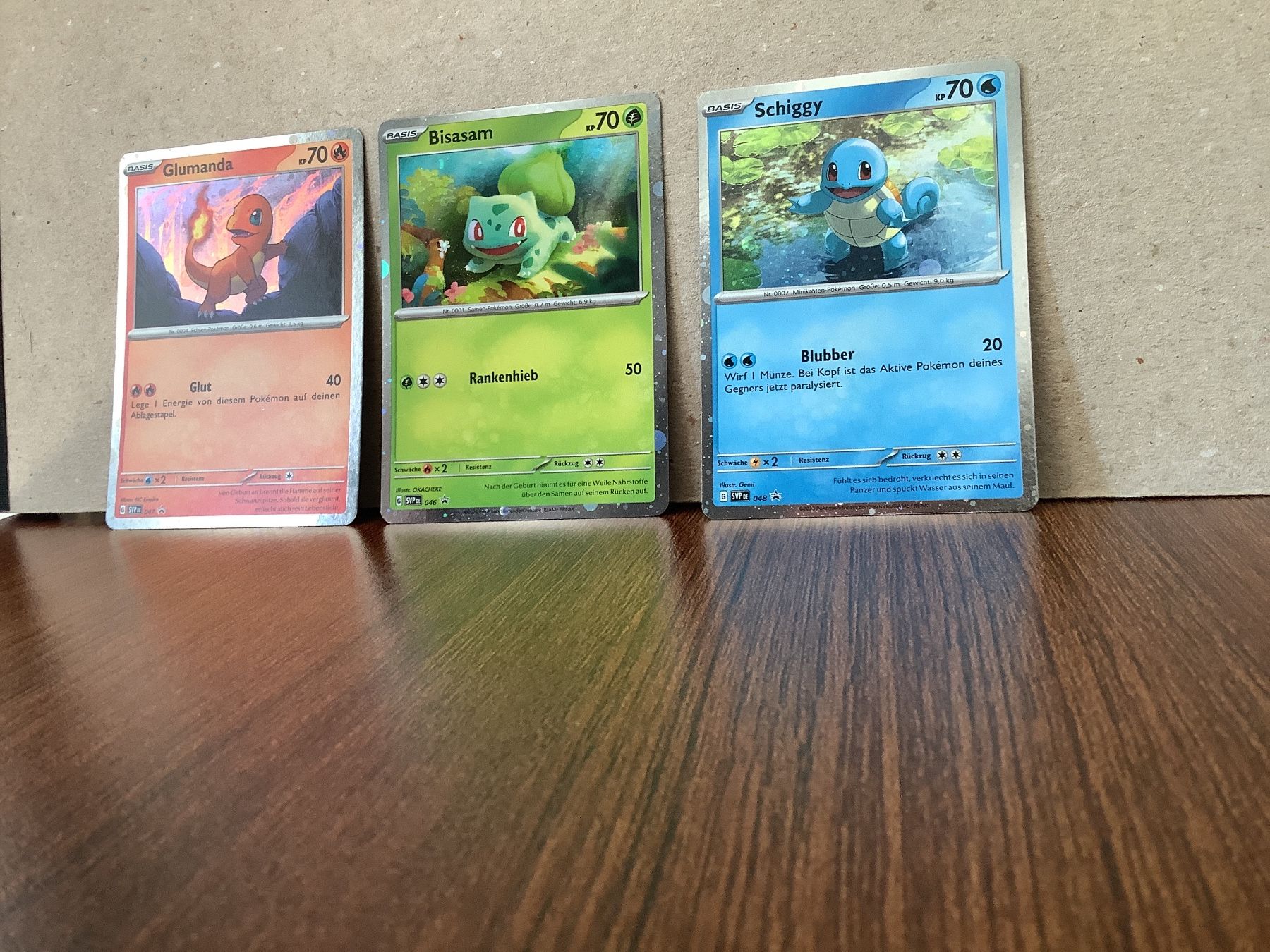 Cartoline: Drei holografischen kanto startern – Usato da Zürich venduto da rom_sh2h 1