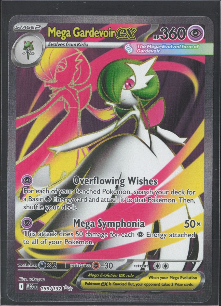 Pokémon Carte collezionabili: POKÉMON / Mega Gardevoir EX / Mega Evolution / Fullart 🇺🇸 – Usato da Herzogenbuchsee venduto da TCG-High-Quality