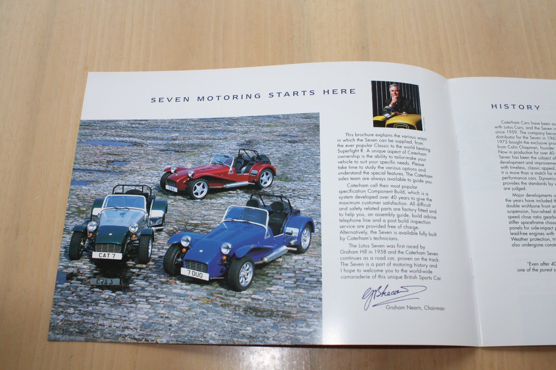 Lotus Dokumente: Caterham Super Seven Prospekt – Gebraucht aus Wikon von erwin400 1