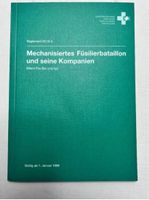 Schweizer Armee Regl 53.16d Mech Füsilierbataillon & Kompani