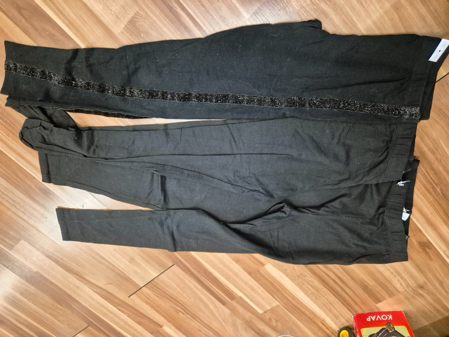 Strümpfe & Strumpfhosen: 3 Schwarze Leggings, gr 152 B26 – Gebraucht aus Schwarzenburg von Flamingo07
