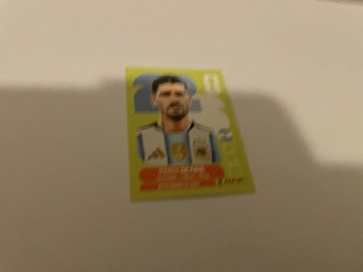 Panini Carte collezionabili: FIFA WM 2026 Rodrigo De Paul ARG 10 – Nuovo (secondo la descrizione) da Winterthur venduto da Cobraforce