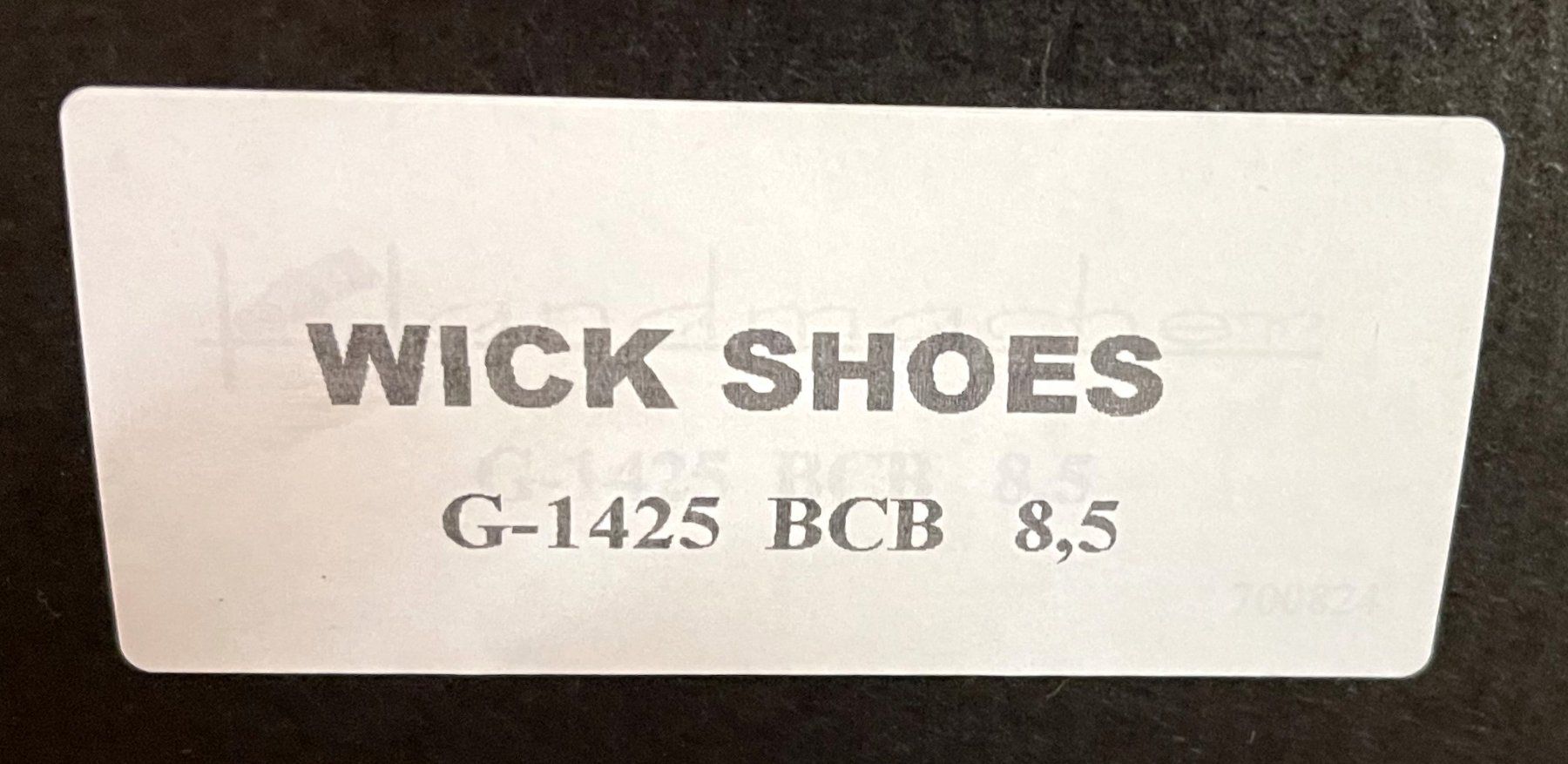 Scarpe da uomo: Davos- Wick Shoes / G-1425 BCB 8.5 – Nuovo e nell'imballaggio originale da Oftringen venduto da Vucki 4