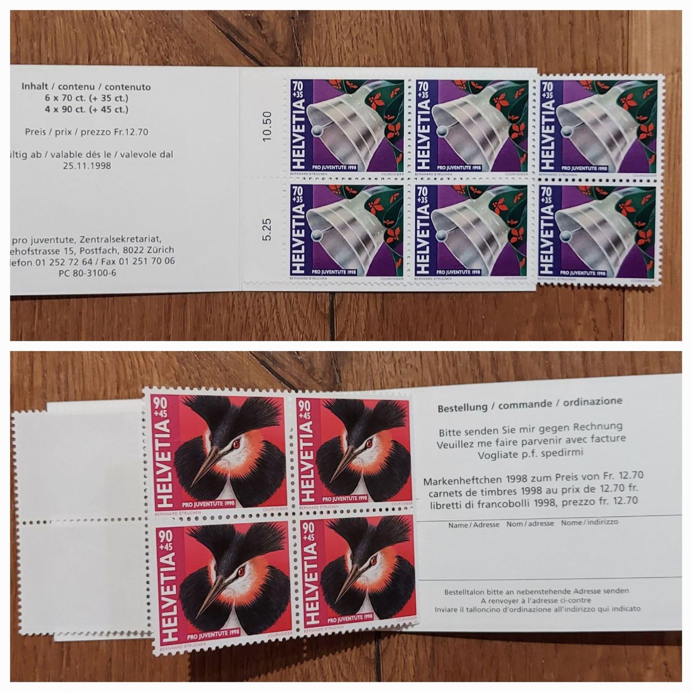 Tutti i francobolli: Postfrisch, gültige Schweizer Frankatur, Pro Juventute – Nuovo (secondo la descrizione) da Heiden venduto da ber_b77f 1