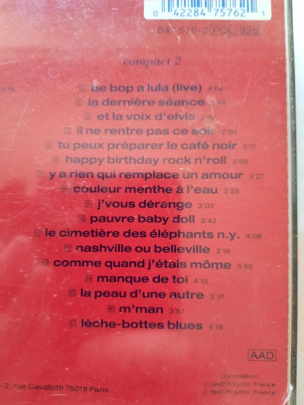 CDs: Cd Tout Eddy ( Mitchell ) – D'occasion à Pully par bro_n52j 3