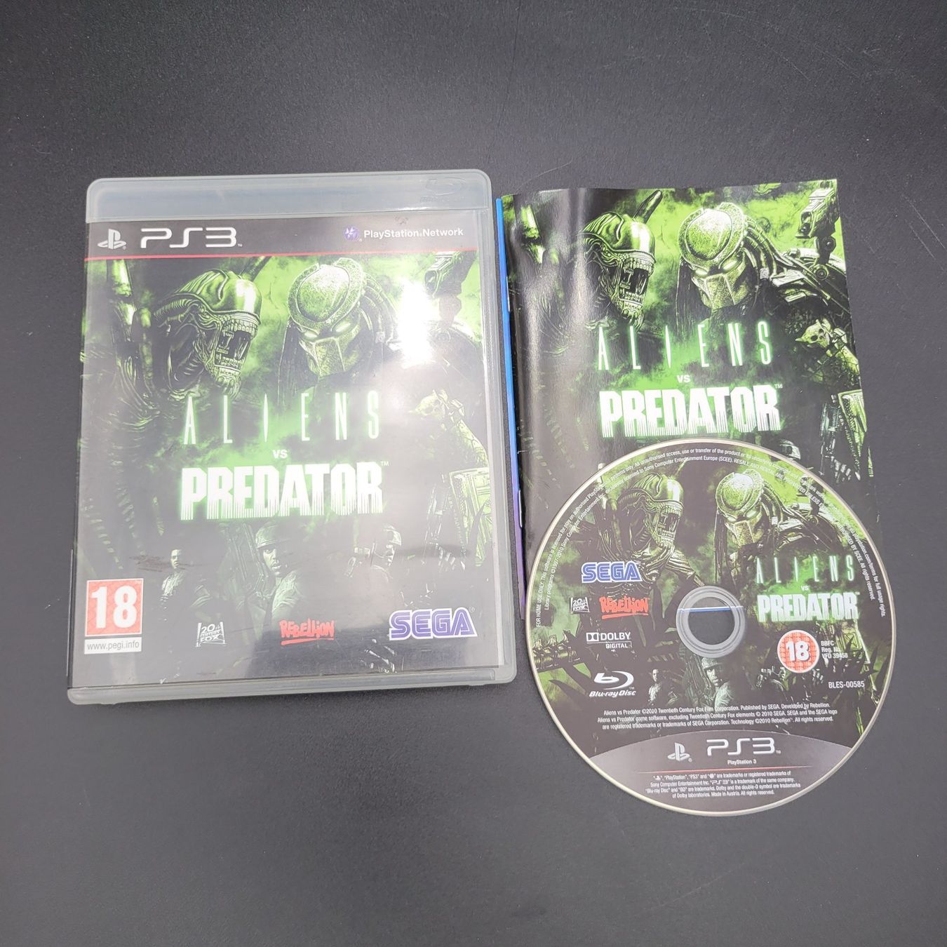 Sony Spiele: Aliens VS Predator PS3 – Gebraucht aus Domat/Ems von
