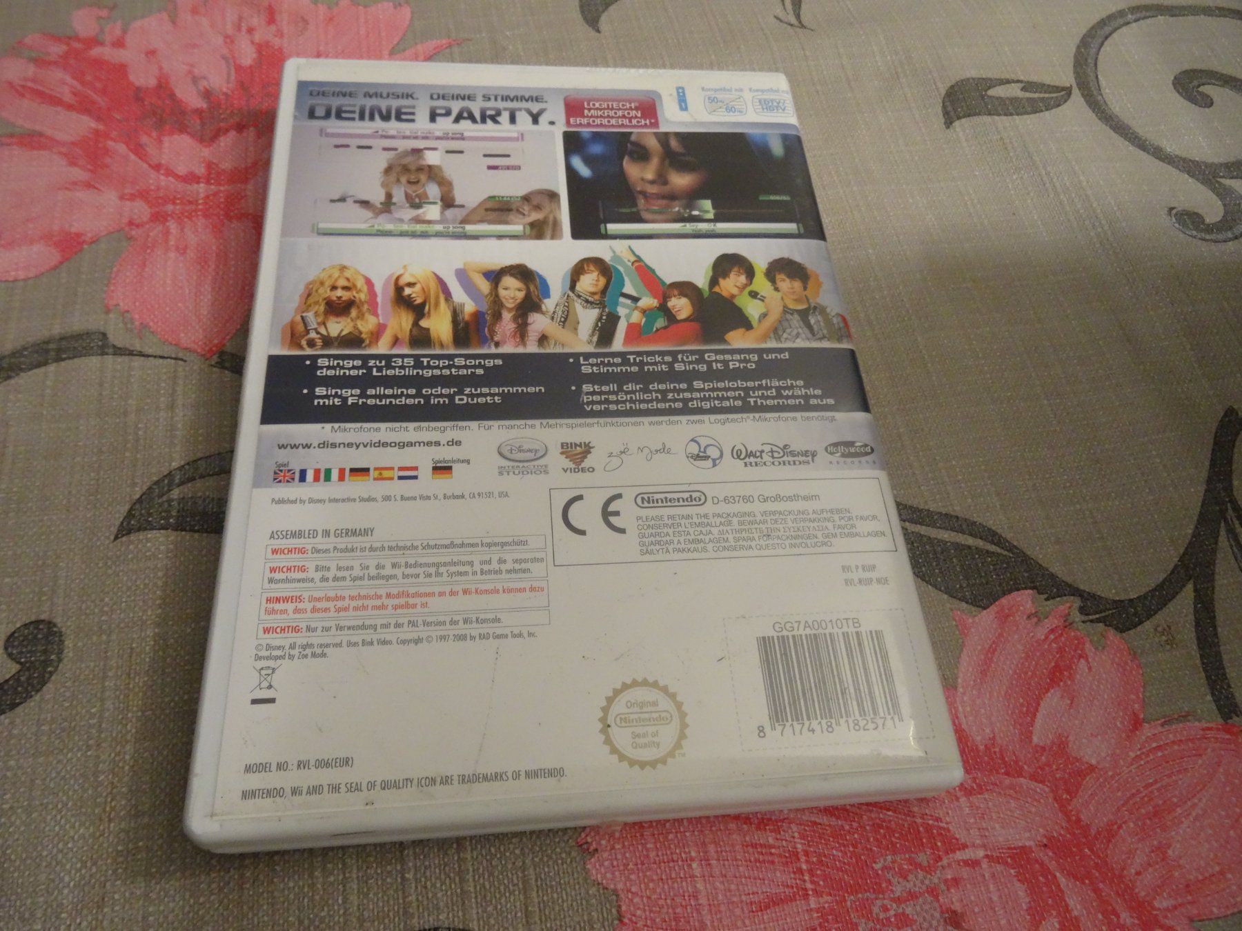 Nintendo Giochi: Disney Sing It - Wii Spiel - – Usato da Olten venduto da Disc-Ausverkauf 2