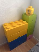 Lego Aufbewahrungsboxen top Zustand Kopfteil Figur Farbe co