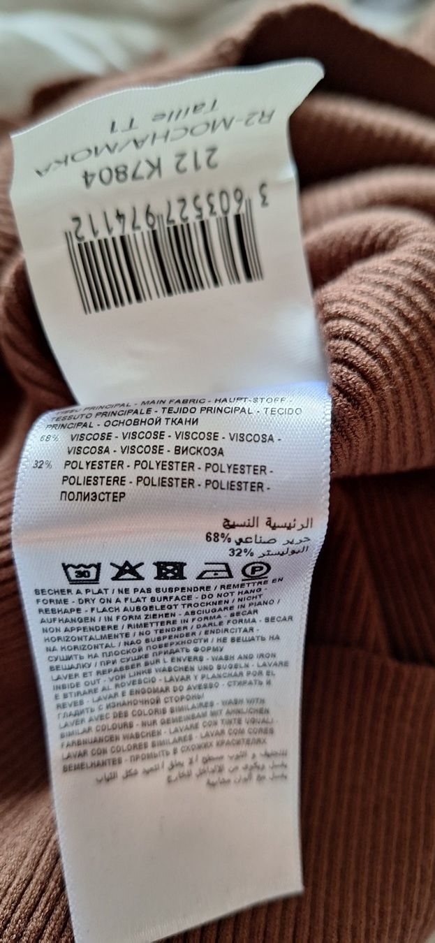 Kookai Maglioni & Felpe: Kookai, pull brun – Nuovo e nell'imballaggio originale da Lussery-Villars venduto da pousinete02 3