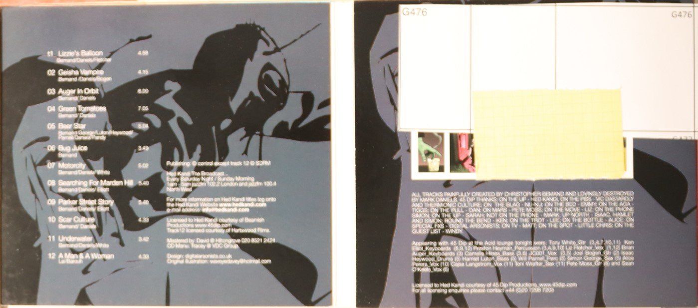 CD: 45 dip – the Acid Lounge – Usato da Luzern venduto da CONTENTI 1