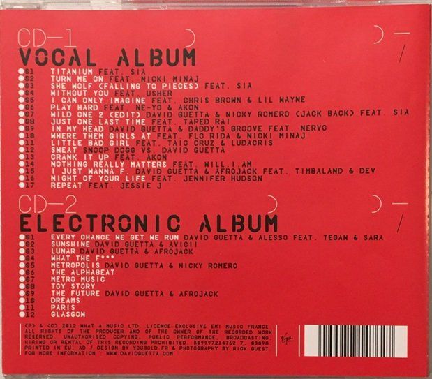 CD: David Guetta - Nothing but the beat (Ultimate) – Usato da Grüningen venduto da azulverde 1