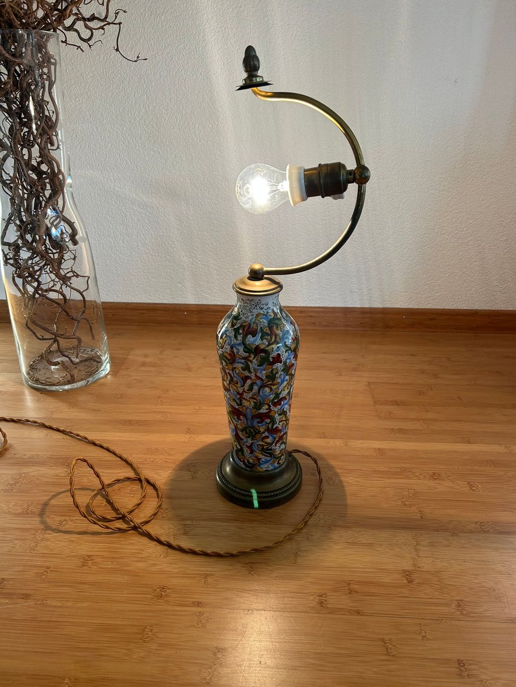 Lampade: Antike Lampe 1899 Jugendstil – Usato da Biel/Bienne venduto da Salsata