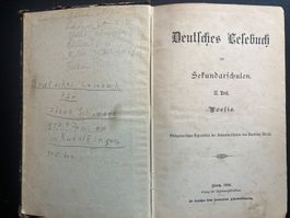 Deutsches Lesebuch für Sekundarschulen. 1894