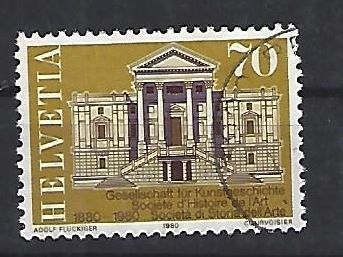Medaglie: 1980 - Stadthaus Winterthur – Usato da Schaffhausen venduto da poststamp