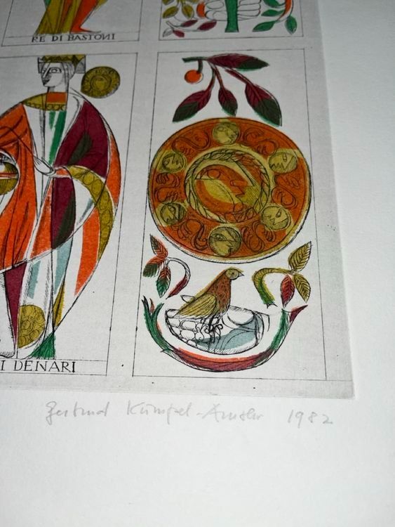 Grafiken & Lithographien: GERTRUD KÜMPEL-AMSLER FARBRADIERUNG SIGNIERT NUMMERIERT – Gebraucht aus Gersau von kunst-online 2