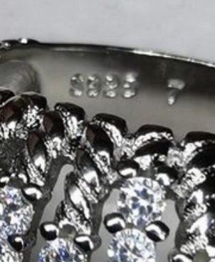 Anelli: Bague argent avec zircons cubiques – Nuovo e nell'imballaggio originale da Reconvilier venduto da Tsma67 2