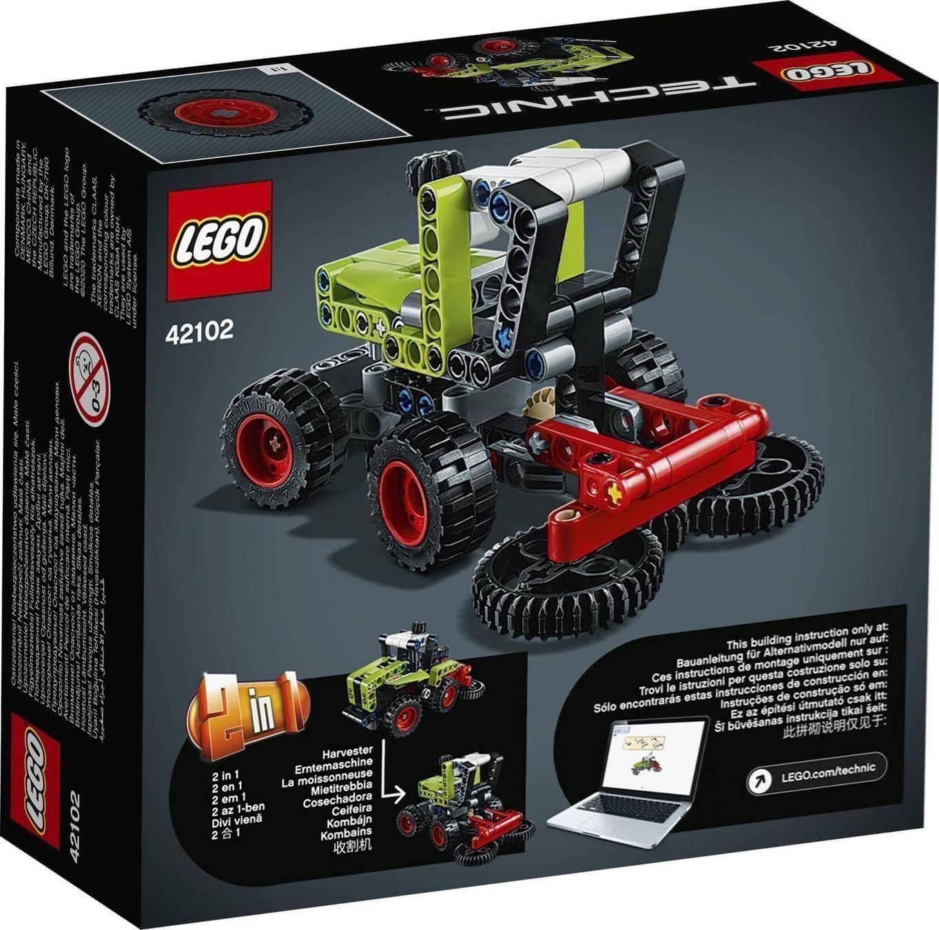 Lego Baukästen: 💥LEGO Technic 42102 Mini CLAAS XERION NEU – Neu und originalverpackt aus Galgenen von Krdshop 1
