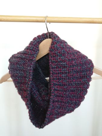 Weicher Damen Schal Halsschlauch ca. 33cm x 45 cm