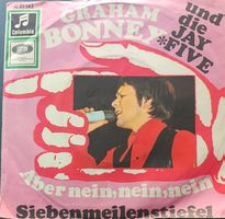 Vinyl Single Graham Bonney - Aber nein, nein, nein / Siebenm