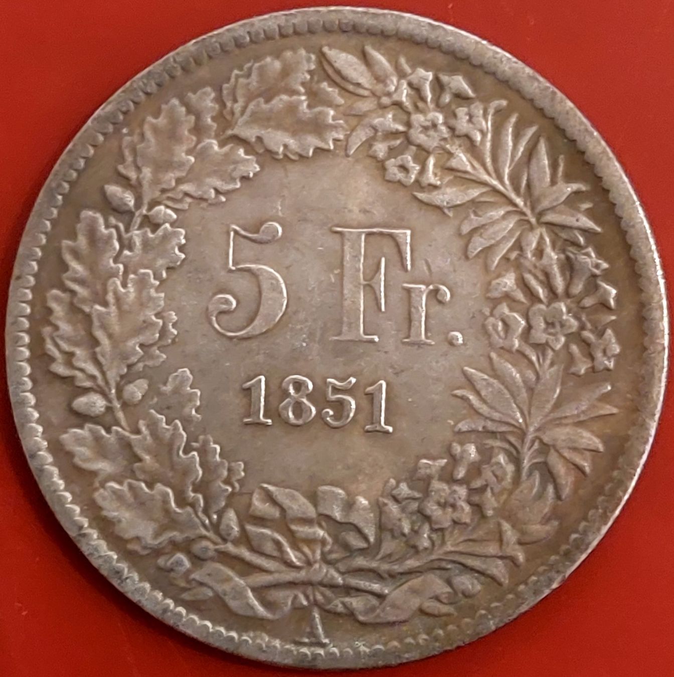 Tutti le monete: 5 Franken 1851 (Replica) – Usato da Arch venduto da repros