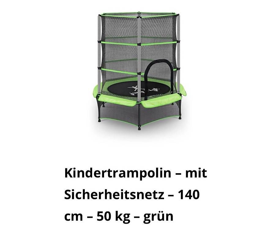 Trampoline: Trampoline Trampolin grün – Gebraucht aus Adliswil von sil_v8dy 4