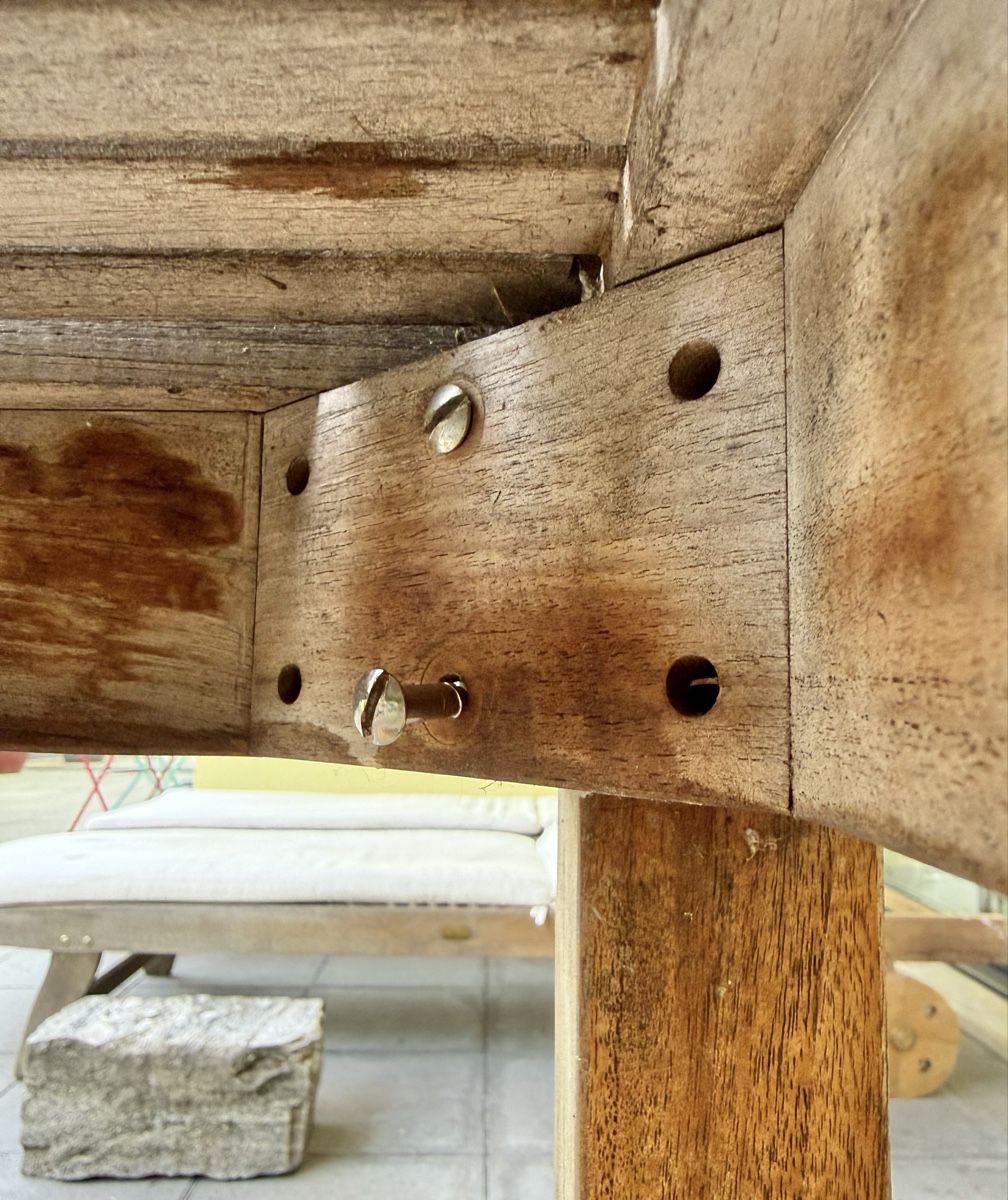 Tischset: Gartenmöbel Teakholz – Gebraucht aus Luzern von Carcan97 8