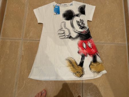 Desigual neues Micky Kleid, 7-8J 122-128
