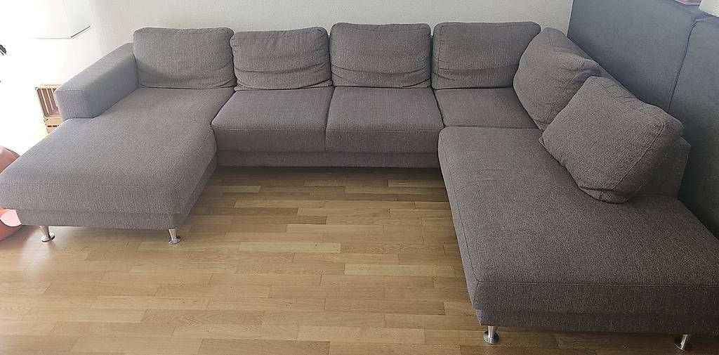 Divani: U-Form Sofa Stoff 3 teilig – Usato da Münchenbuchsee venduto da Bussistyle