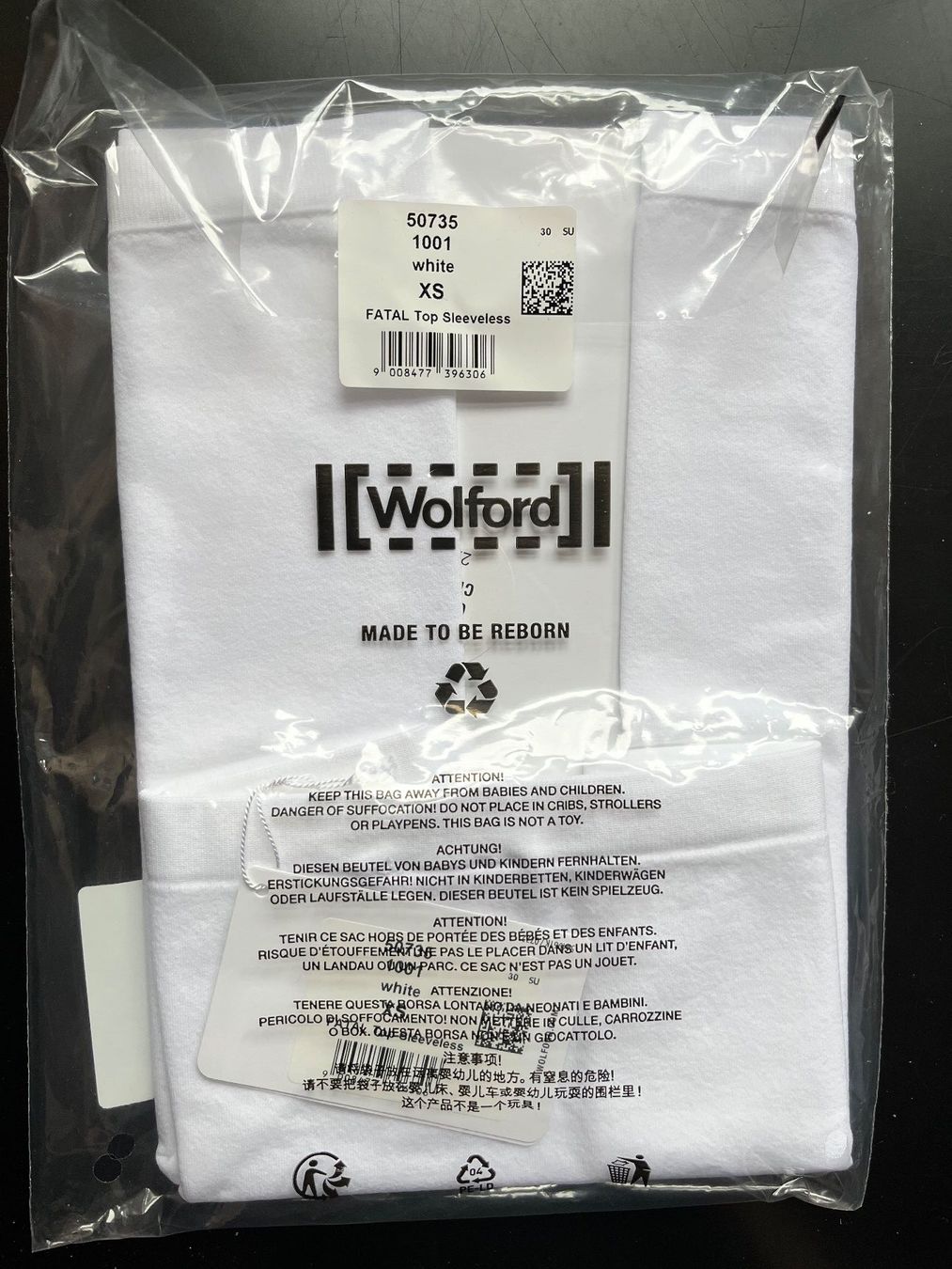 Wolford Top: Wolford, Top Fatal, Grösse XS – Nuovo e nell'imballaggio originale da Rudolfstetten venduto da gst_g7xl 5