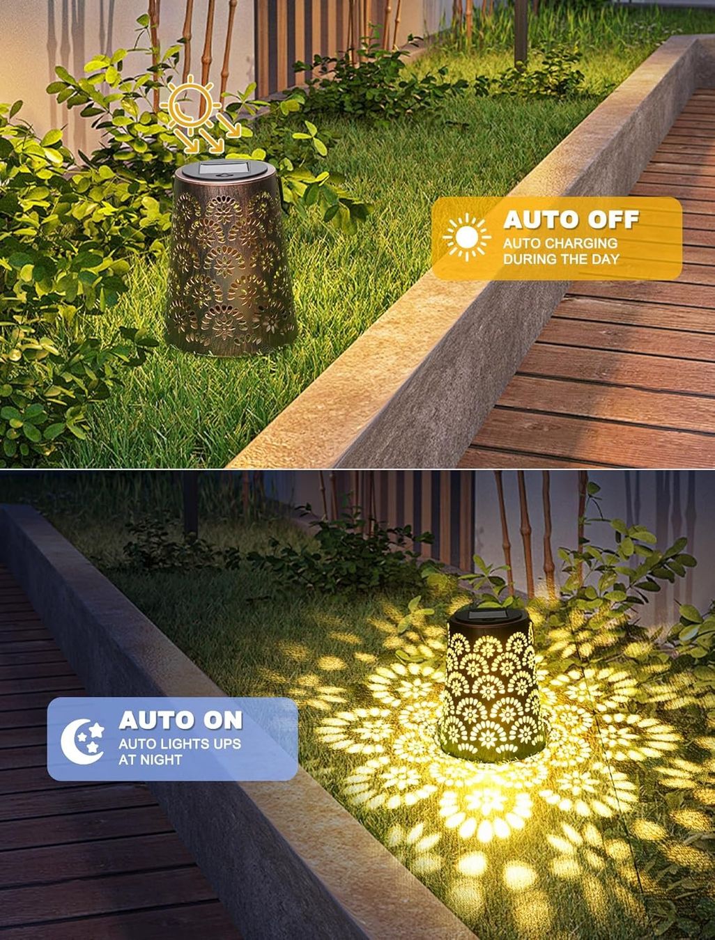 Lampade: 2x Solar Gartenlaternen – Nuovo e nell'imballaggio originale da Nuglar venduto da SaleRitter 1