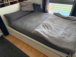 Bett 140 x 200 cm, Malm Ikea