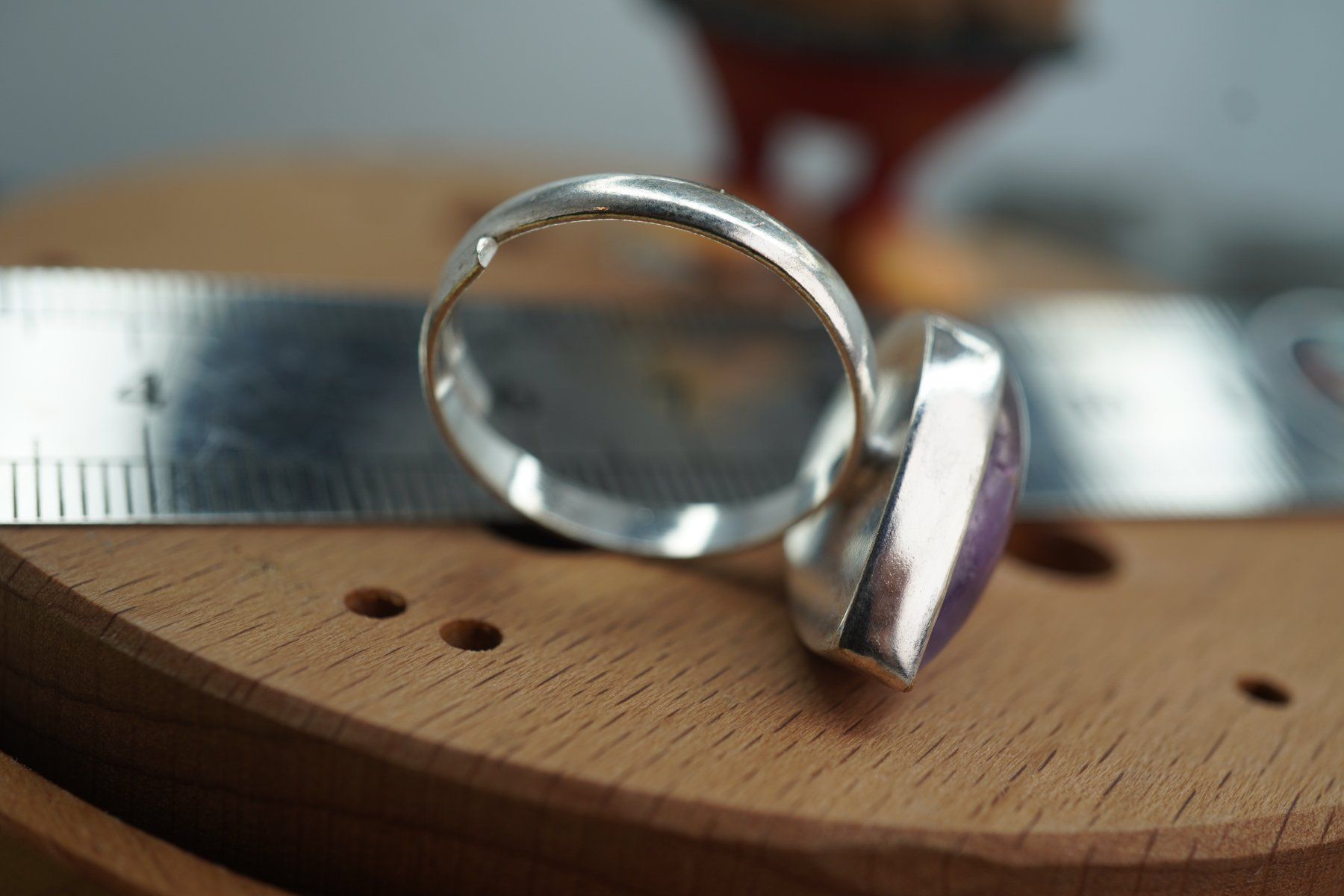 Mineralien & Heilsteine: Amethyst    ring Grösse  Variabel     (Räumung!) – Neu und originalverpackt aus Eschenbach SG von topstone 3
