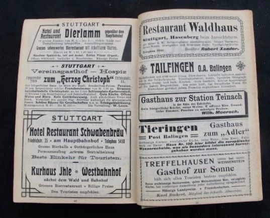 Livres: Antikes Buch: Albführer, von Julius Wais, 1890 – D'occasion à Wolfisberg par Mirjam13 2