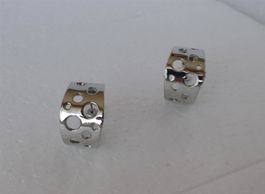 Modeschmuck Ohrringe Ohrstecker silbern