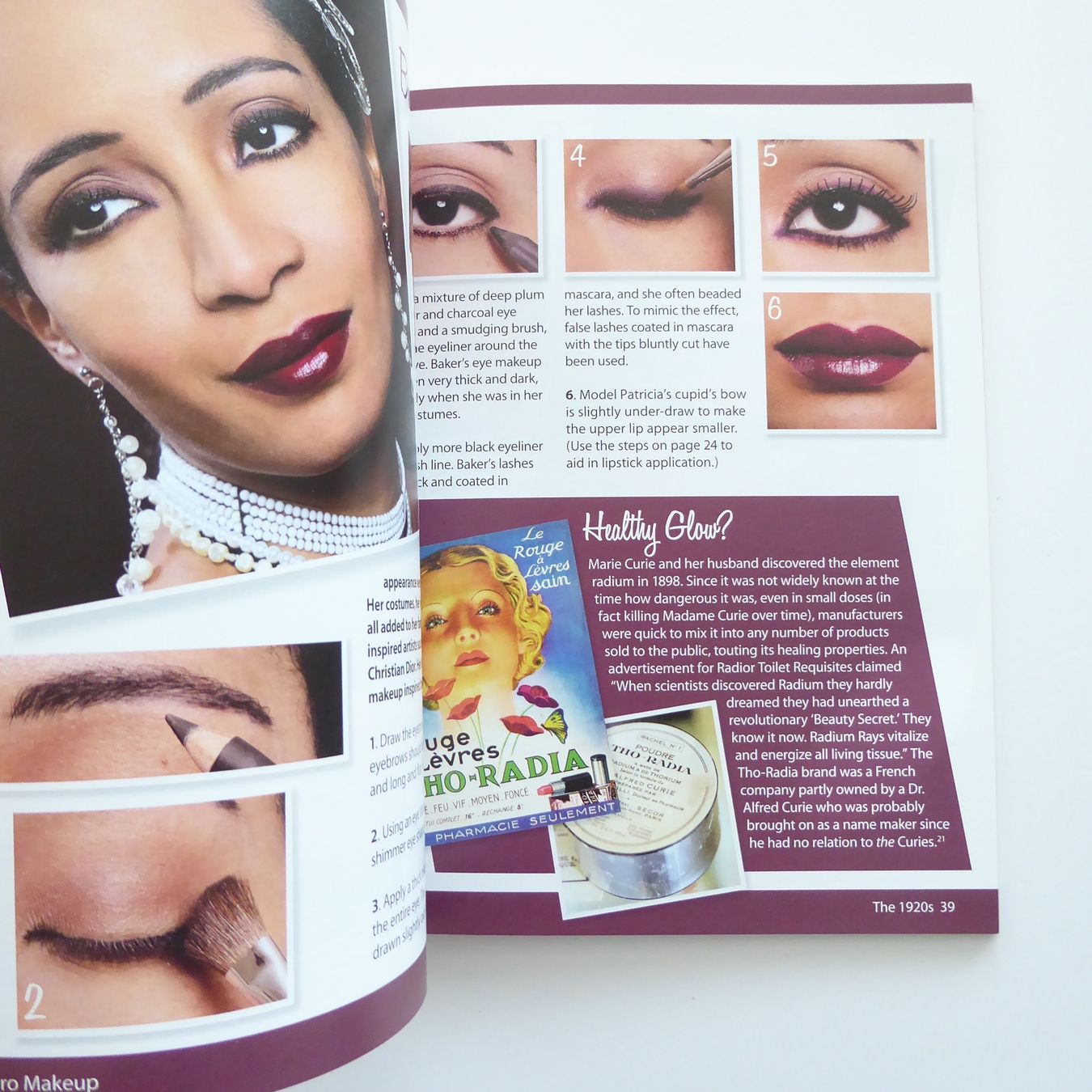 Libri: Retro Makeup - Techniques for Appling the Vintage Look – Usato da Basel venduto da Kunterbunt12 6