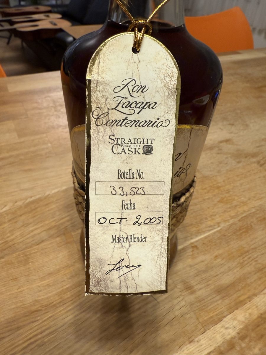 Zacapa Bevande alcoliche: Zacapa Centenario Straight from the Cask Rhum – Nuovo (secondo la descrizione) da Goldach venduto da Messerguru 2