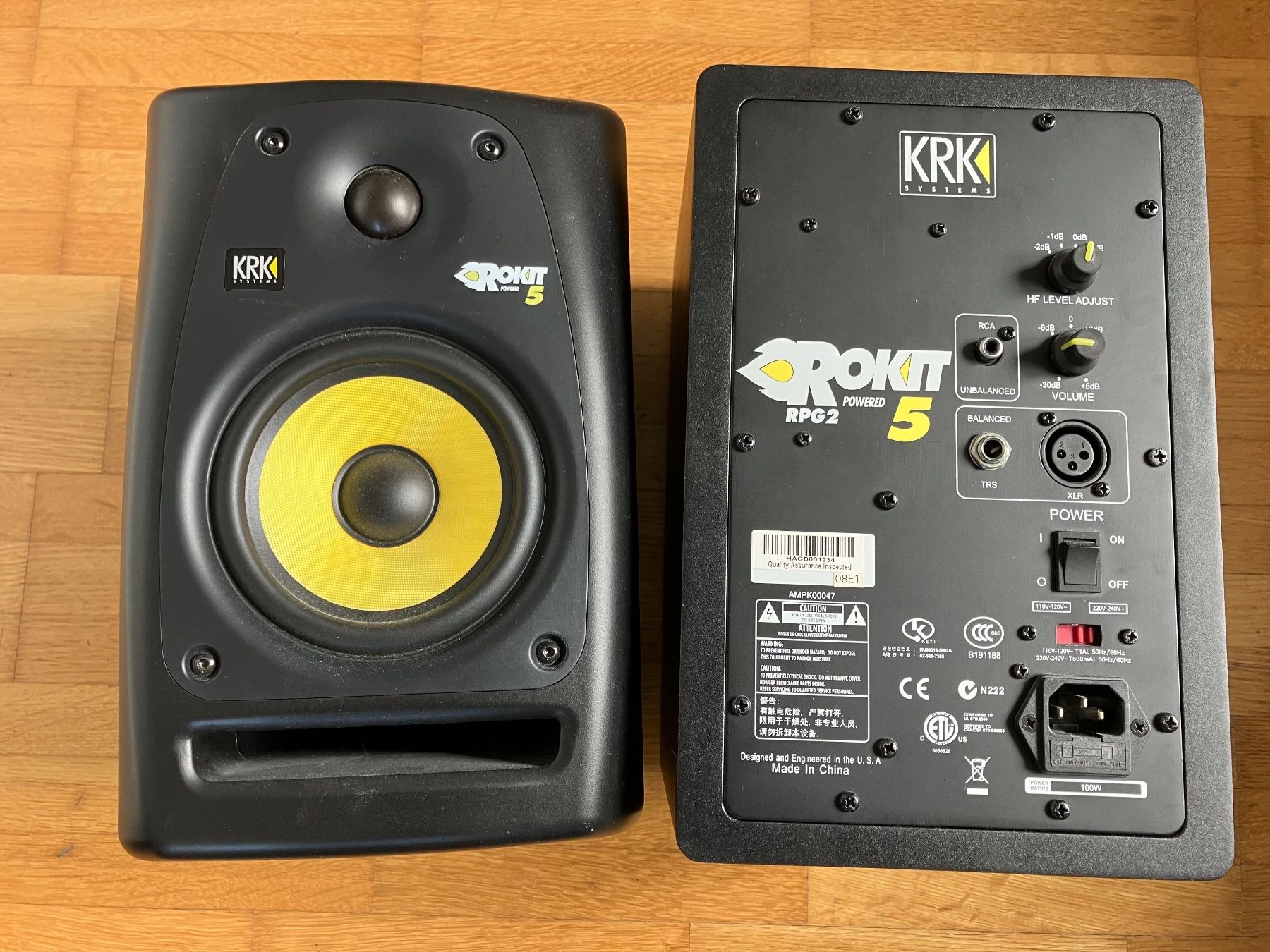 KRK Casse acustiche: KRK Rokit 5 RPG2 Studio Monitore, Top Zustand – Usato da Büren an der Aare venduto da Grux 1