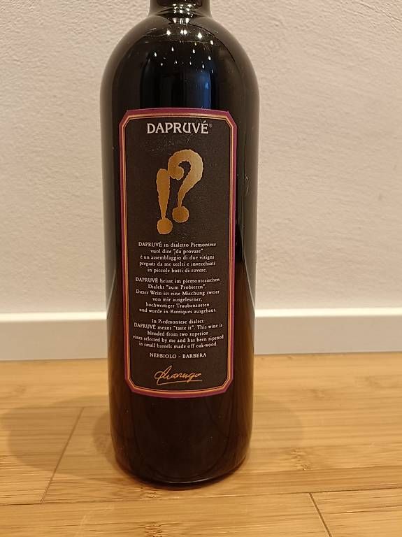 Vino: Ca' Romé Dapruvé Langhe DOC | Jahrgang: 2000 – Usato da Riniken venduto da 7ch_bx5j 1