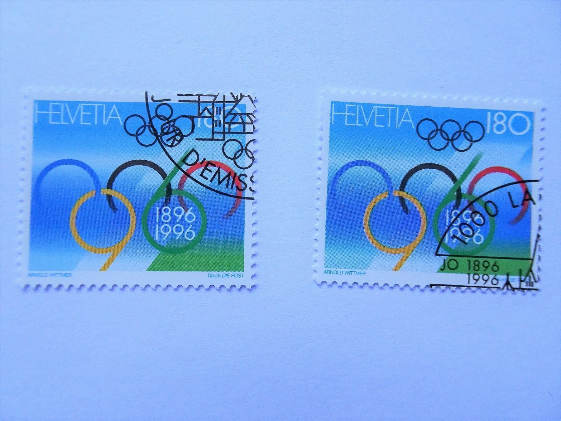 Alle Briefmarken: 1996 – Neu (gemäss Beschreibung) aus Aadorf von Chnorli-Furz