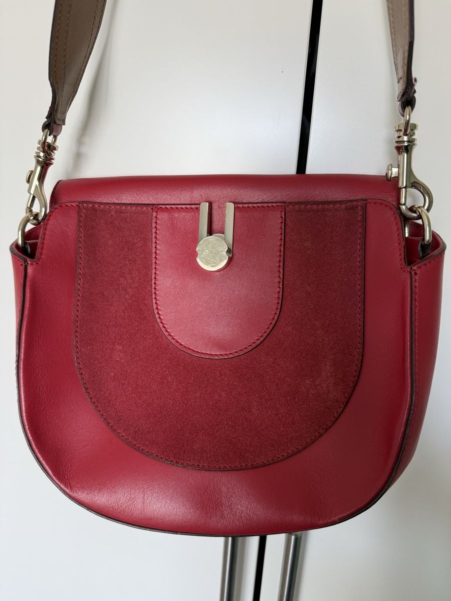 Massimo Dutti Taschen für Damen: Massimo Dutti Echtleder Handtasche, rot, neuwertig – Neu (gemäss Beschreibung) aus Olten von smashbox 1