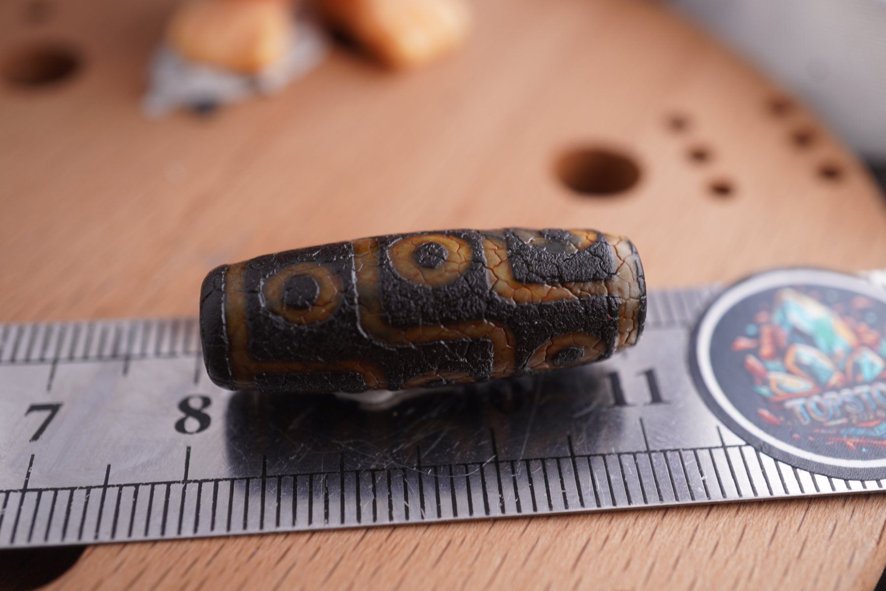 Mineralien & Heilsteine: Tibetanische Achat-Dzi-Perlen     Ab 1.- – Neu und originalverpackt aus Eschenbach SG von topstone 3