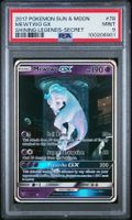 Mewtwo GX PSA 9 Shining Legends 78/73