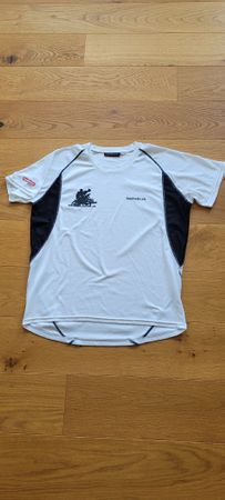 Sport Shirt von Stöckli Gr.XL, weiss/schwarz, nie getragen