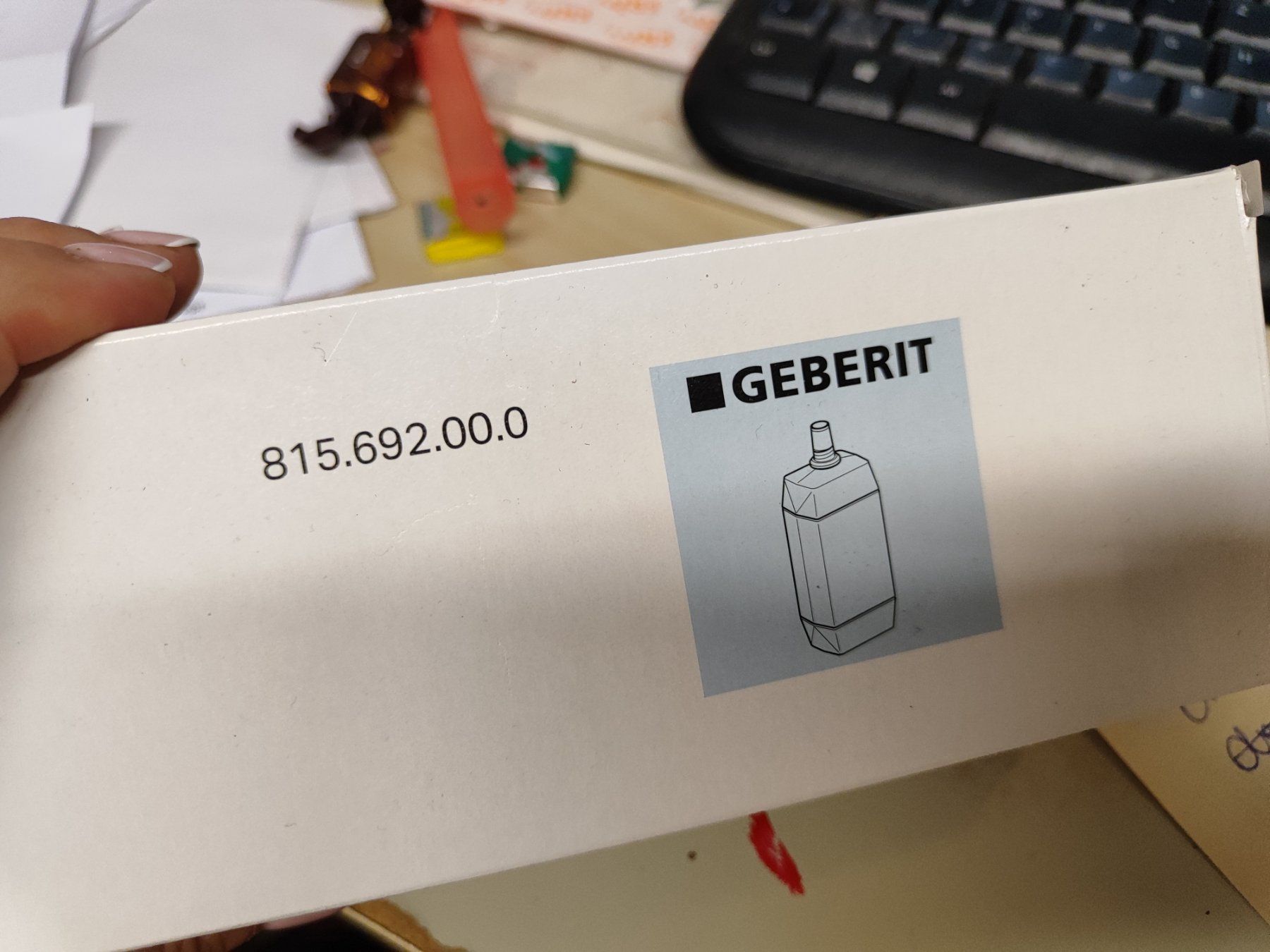 Geberit WC: Geberit Spühlflüssigkeit 2 Stück – Nuovo e nell'imballaggio originale da Langnau am Albis venduto da Judithsebi 1