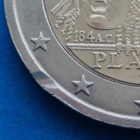 Alle Münzen: Italien: 2 Euro Plautus 2016, SS – Gebraucht aus Basel von maripas17 2
