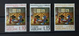 Vatikan-Mi 464-466 Satz ** (1964) (7)