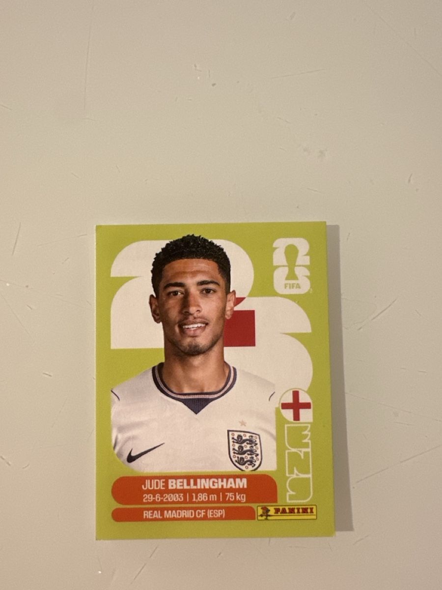 Panini Carte collezionabili: Panini 2026 Jude Bellingham ENG11 – Nuovo (secondo la descrizione) da Bern venduto da akl_sy9s