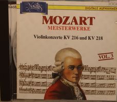 Mozart Meisterwerke – Violinkonzerte Kv 216 Und Kv 218 / Vol
